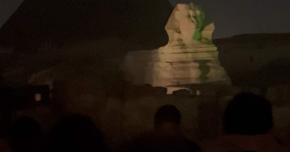 Video of the Sound and Light Show at Egypt’s Giza Pyramids – Andrew ...